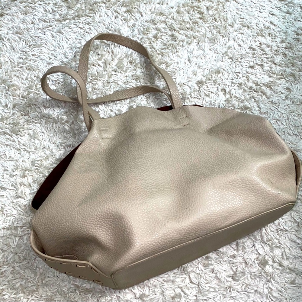 Beige Handbag
